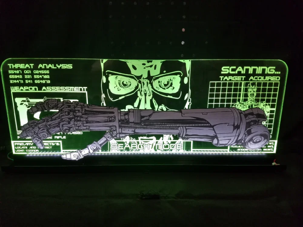 TERMINATOR 2 PINBALL TOPPER