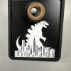Godzilla B/W Shooter Plate
