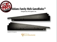 ADDAMS FAMILY: WALL GAMEBLADES