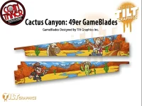 CACTUS CANYON: 49ER GAMEBLADES