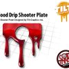 ELVIRA BLOOD DRIP SHOOTER PLATE