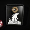 GODZILLA B/W SHOOTER PLATE