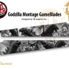 GODZILLA: MONTAGE B/W GAMEBLADES