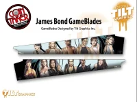 JAMES BOND: "THE WOMEN OF" GAMEBLADES