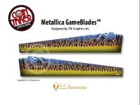 METALLICA: GAMEBLADES