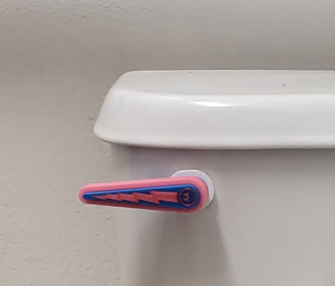 PIN-FLUSH: FLIPPER TOILET LEVER ASSEMBLY - Image 6