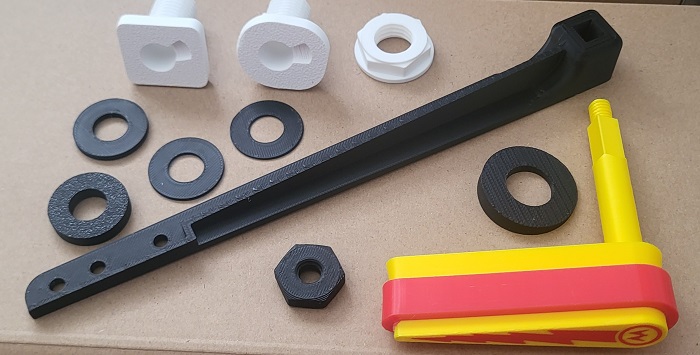 PIN-FLUSH: FLIPPER TOILET LEVER ASSEMBLY - Image 8