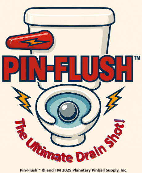 PIN-FLUSH: FLIPPER TOILET LEVER ASSEMBLY