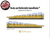 ROCKY & BULLWINKLE: GAMEBLADES