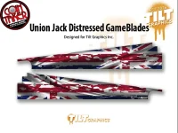 THE WHO TOMMY: UNION JACK DISTRESSED GAMEBLADES
