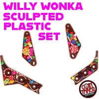 WILLY WONKA SCULPTED PLASTIC SET