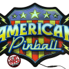 AMERICAN PINBALL SHEILD PIN-SIGN