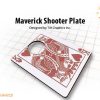 MAVERICK KING OF HARTS SHOOTER PLATE