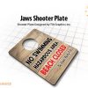 JAWS NO SWIMMING SHOOTER PLATE