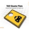 TAXI ICON SHOOTER PLATE