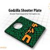 GODZILLA SHOOTER PLATE