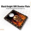 BLACK KNIGHT 4 COLOR SWORD OF RAGE SHOOTER PLATE
