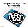 TEENAGE MUTANT NINJA TURTLES HAMATO CLAN SHOOTER PLATE