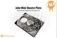 JOHN WICK BLOOD OATH COIN SHOOTER PLATE