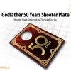 GODFATHER 50 YEARS SHOOTER PLATE