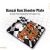 BANZAI RUN SHOOTER PLATE