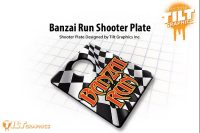BANZAI RUN SHOOTER PLATE