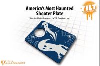 AMERICA'S MOST HAUNTED SHOOTER PLATE
