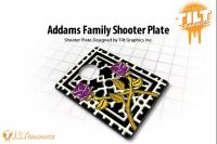 THE ADDAMS FAMILY LATTICE SHOOTER PLATE