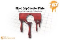 ELVIRA BLOOD DRIP SHOOTER PLATE