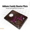 THE ADDAMS FAMILY WOOD GRAIN SHOOTER PLATE
