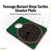 TEENAGE MUTANT NINJA TURTLES NYC SEWER SHOOTER PLATE