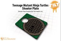 TEENAGE MUTANT NINJA TURTLES NYC SEWER SHOOTER PLATE