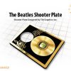 BEATLES GOLD SHOOTER PLATE