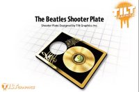 BEATLES GOLD SHOOTER PLATE