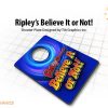 RIPLEY'S BELIEVE IT OR NOT SHOOTER PLATE