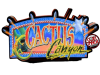 CACTUS CANYON LOGO PIN-SIGN