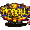 PINBALL EXPO 40TH LOGO PIN-SIGN
