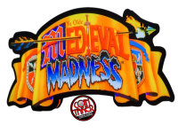 MEDIEVAL MADNESS LOGO PIN-SIGN