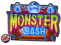 MONSTER BASH LOGO PIN-SIGN