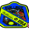 PIN*BOT BLUE BADGE PIN-SIGN