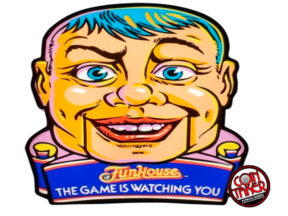 RUDY FUNHOUSE PIN-SIGN