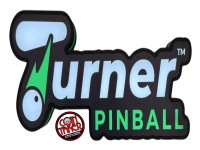 TURNER PINBALL PIN-SIGN