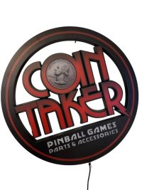 COINTAKER LED LIT SIGN