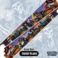 BLACK ROSE SIDE ART BLADES