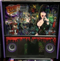 GLITTER RED BLOOD FOR ELVIRA SPEAKER PANEL