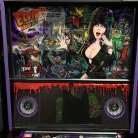 GLITTER RED BLOOD FOR ELVIRA SPEAKER PANEL