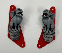 RED GARGOYLES ON FILM SLINGSHOT