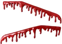 DRIPPING BLOOD STERN HINGE COVER