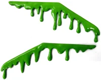 DRIPPING GREEN SLIME WILLIAMS HINGE COVER