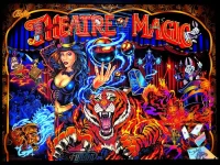 THEATRE OF MAGIC ALTERNATE ACRYLIC BACKGLASS (LIMITED EDITION)